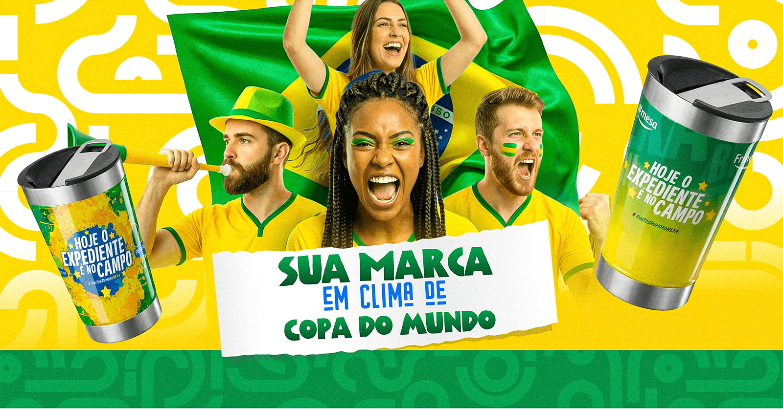 Sua Marca em Clima de Copa do Mundo - Innovation Brindes