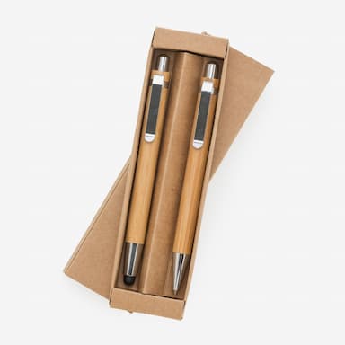 Kit caneta e lapiseira - 02: o conjunto perfeito de instrumentos de escrita para escola, escritório e negócios. Composto por caneta e lapiseira de alta qualidade. Ideal para estudantes, profissionais e amantes de papelaria. Adquira já o seu!