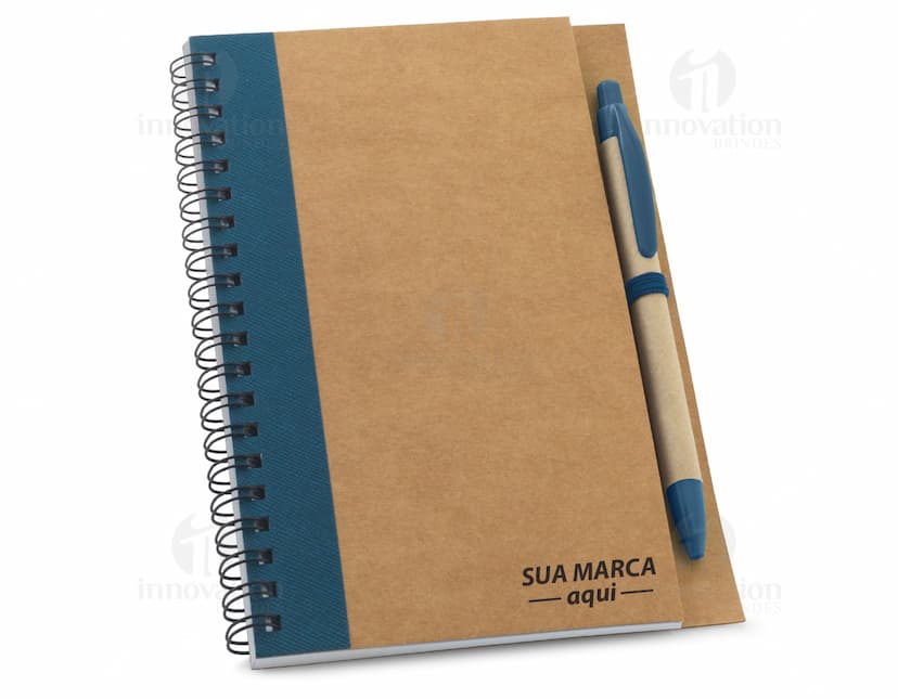 Bloco de anotações ecológico ideal para anotações do dia a dia. Com 20 folhas e capa personalizada. Perfeito para presentear! Adquira já o seu.