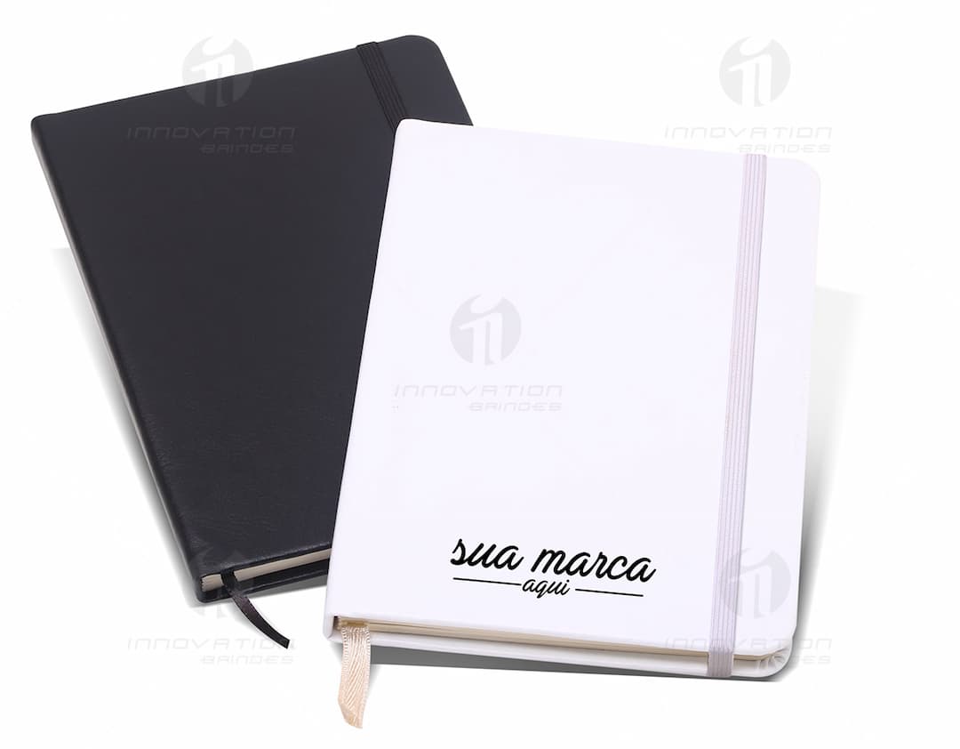 moleskine couro sintético 17,6x12,8 Personalizado