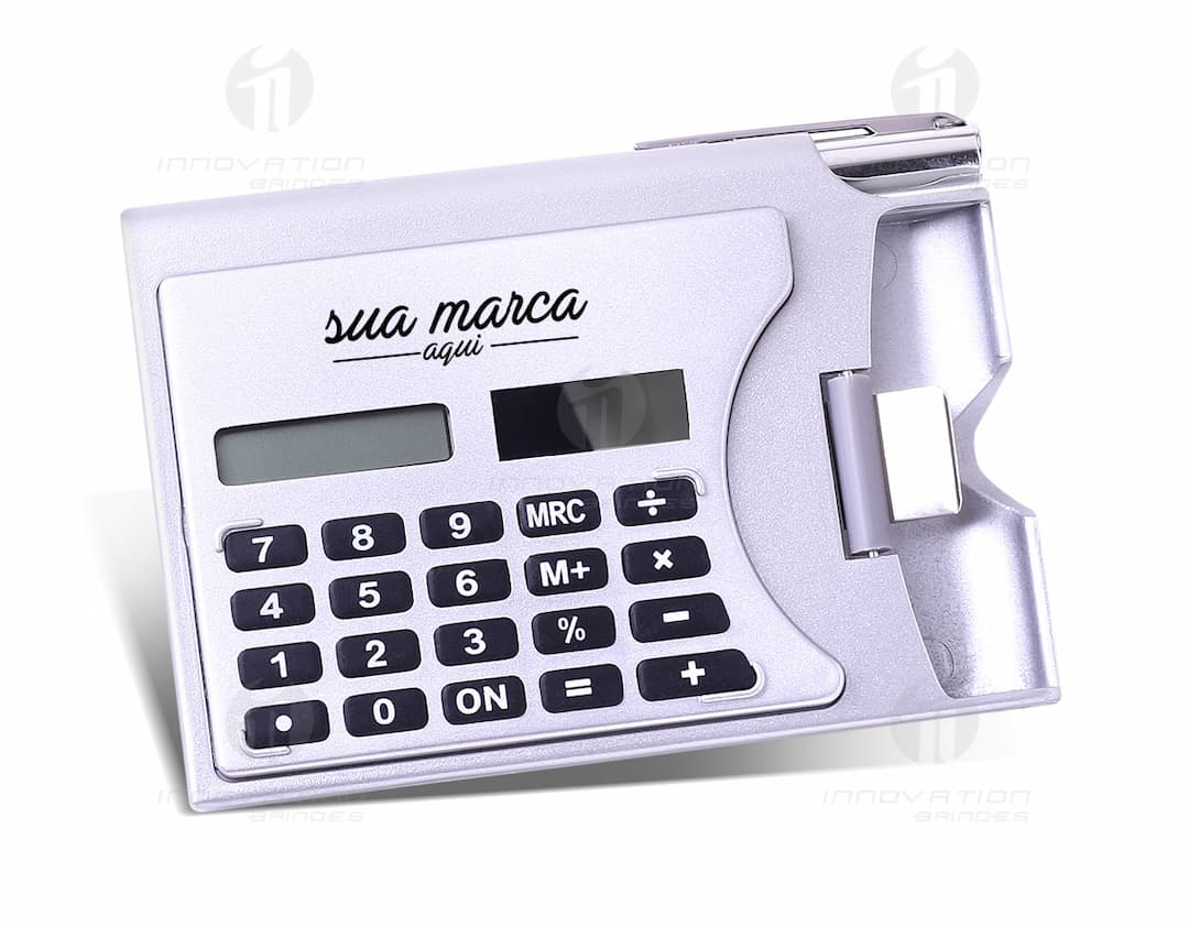 calculadora porta cartão solar Personalizado