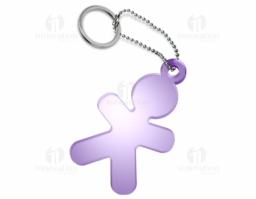 Chaveiro em acrílico brilhante, ideal para presentear! Design elegante e moderno, perfeito para compor seu estilo. Adquira já o seu com desconto especial. Um acessório único para adicionar charme ao seu look. Surpreenda quem você ama!