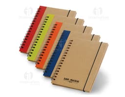 Bloco de anotações ecológico feito com papel reciclado - ideal para estudos, negócios e finanças. Produto sustentável e