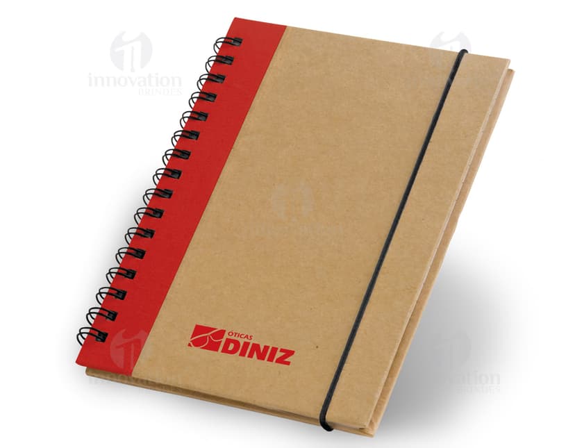 Bloco de Anotações Ecológico: ideal para estudos, negócios e finanças. Feito de papel reciclado, é perfeito para organizar suas ideias e projetos. Mantenha-se sustentável e produtivo com este item essencial!
