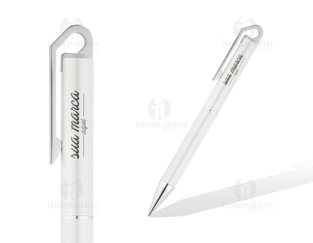 Caneta de metal de alta qualidade - Perfeita para escrita e assinaturas, esta caneta premium é ideal para negócios e estudos. Aproveite enquanto ainda temos em estoque! A pen de metal saiu de linha, garanta já a sua!
