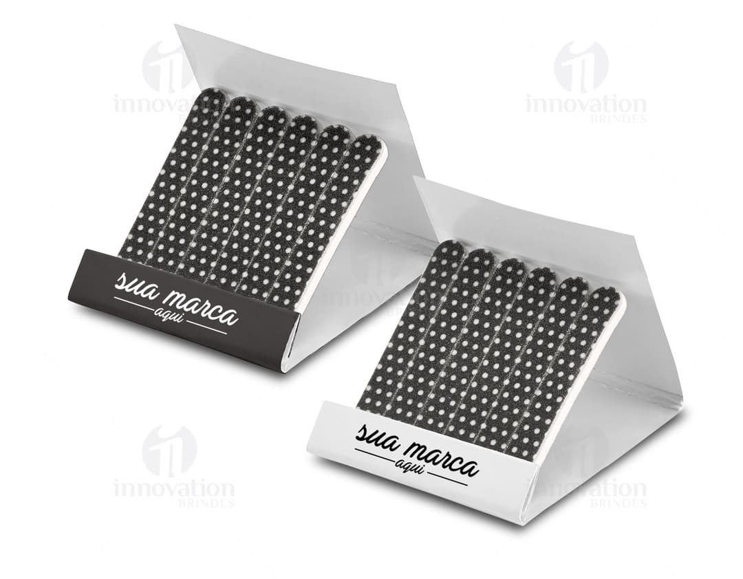 Kit de 6 lixas - 01: O acessório essencial para o seu escritório! Com design moderno e tecnologia de ponta, este kit de lixas é perfeito para manter seu espaço de trabalho organizado e eficiente. Esqueça as preocupações com desgaste de teclado e aproveite o máximo de produtividade com esse item indispensável. Adquira já o seu!