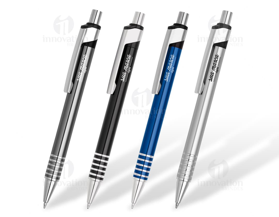 Caneta de metal - 91, instrumento de escrita de alta qualidade para escritório e escola. Feita de metal durável, indicador preciso e ponta de esferográfica para um trabalho profissional e elegante. Disponível em várias cores vibrantes. Aumente sua produtividade agora!