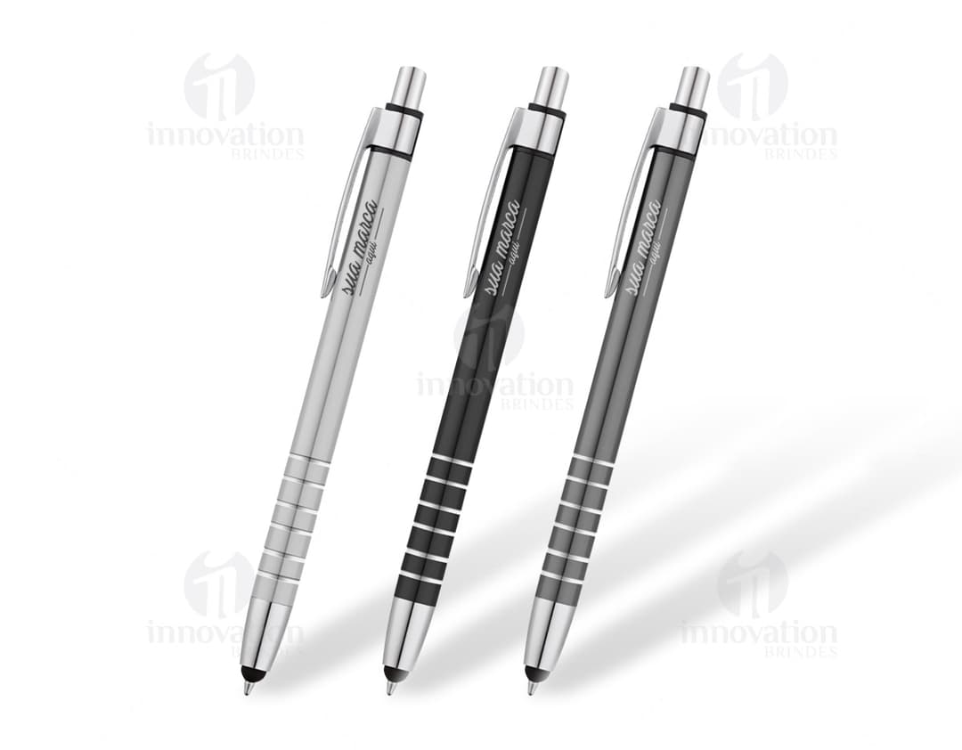 Bolígrafo de metal con touch 08 para escritura y dibujo precisos. Equipamiento de oficina de alta calidad, versátil y