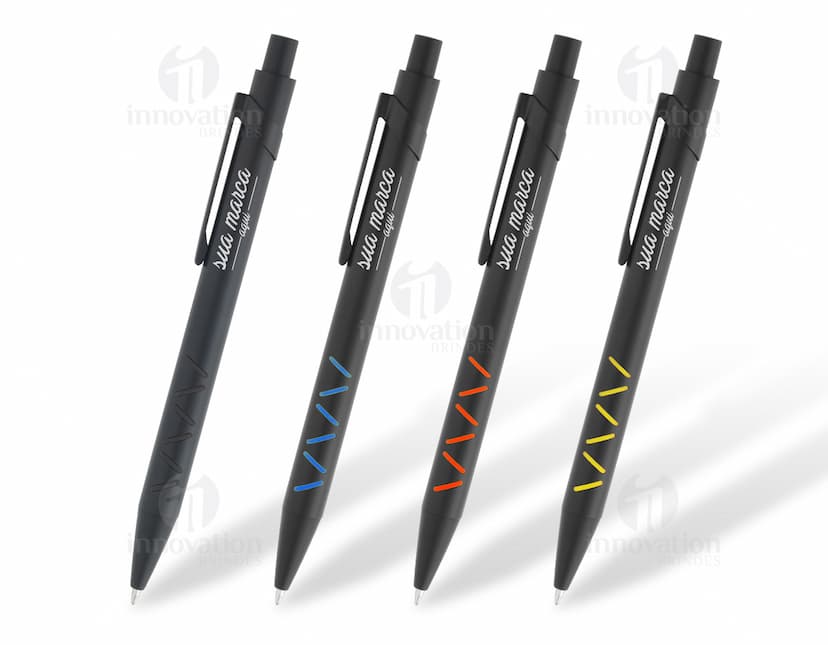 Caneta de metal elegante e durável, ideal para uso no escritório, na escola ou em casa. Alta qualidade e design clássico para escrita fluida e confortável. Adquira a sua hoje!