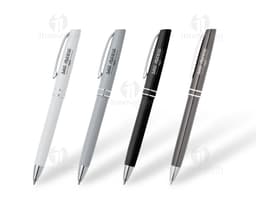 Caneta de metal de luxo para escrita elegante e profissional. Perfeita para uso no escritório, na escola ou em casa. Design