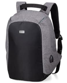 Mochila antifurto de couro de alta qualidade, perfeita para viagens de negócios ou lazer. Com design moderno e fecho anti-roubo, garantindo segurança para seus pertences. Ideal para quem busca praticidade e estilo. Adquira já a sua!