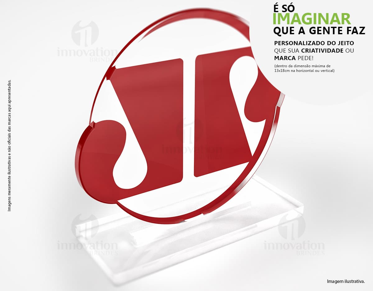 Troféu de acrílico - 01: Brinde personalizado e cheio de brilho para premiações especiais. Design elegante e moderno, ideal para destacar seu evento. Surpreenda com um troféu único em acrílico. Peça já o seu! #troféu #acrílico #brinde #premiação #evento