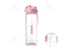 GARRAFA PLÁSTICA 700ML C ALÇA EM SILICON