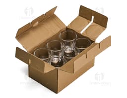 Kit de 6 copos de vidro de 30ml, ideais para preparar e servir drinks e bebidas refrescantes. Os copos são transparentes