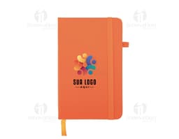 Ícono en forma de cuaderno de papel en blanco, con disco y caja de software alrededor. El diseño es en 3D y está dentro de un
