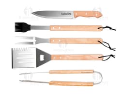 GRILLSET 5 TEILE IM KOFFERT