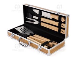 GRILLSET 5 TEILE IM KOFFERT