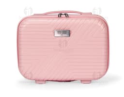 Frasqueira plástica preta de 10 litros, com plaquinha de identificação. Ideal para armazenar equipamentos e objetos de