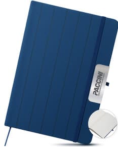 Caderno A5 em PU 21x15cm