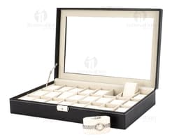 WATCH BOX WITH 24 COMPARTMENTS
