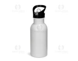 Garrafa de Squeeze Inox 450ml transparente, saudável e refrescante, feita de plástico, com tampa, ideal para água, sumos ou