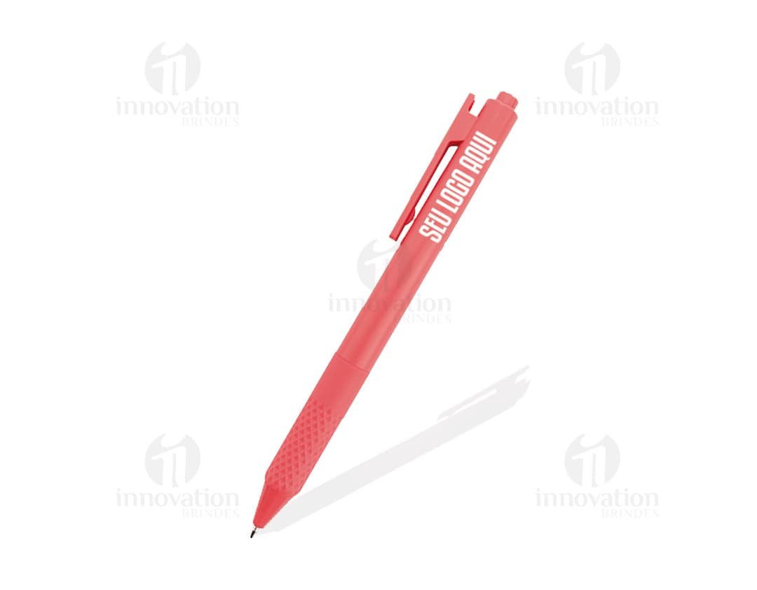 Caneta plástica marrom e amarela, objeto de escrita, instrumento de trabalho, utensílio de carpinteiro, feito de plástico