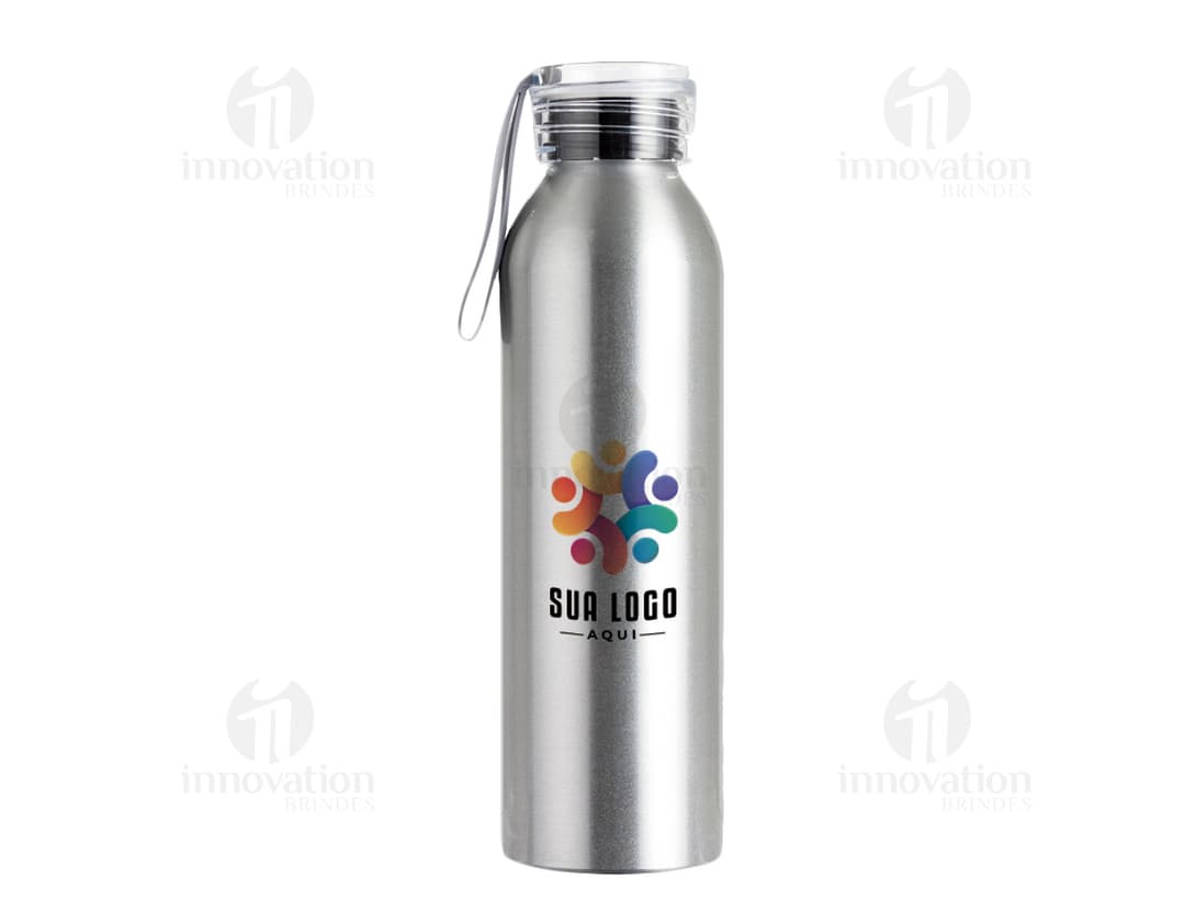 GARRAFA DE ALUMÍNIO C ALÇA 640ML