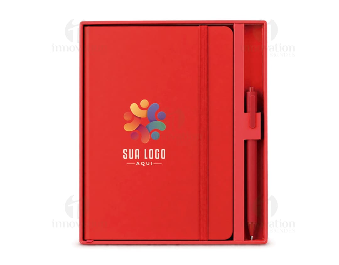 Kit Executivo 2 Peças com caderno, pasta, em branco, livro, papel, cobertura protetora, escritório, vazio, documento