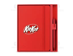 Kit Executivo 2 Peças com caderno, pasta, em branco, livro, papel, cobertura protetora, escritório, vazio, documento