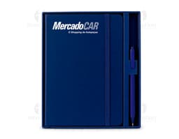 Kit Executivo 2 Peças com caderno, pasta, em branco, livro, papel, cobertura protetora, escritório, vazio, documento