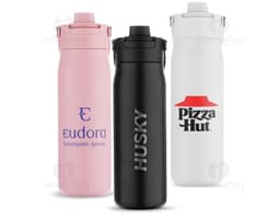 THERMAL WATER BOTTLE WITH HANDLE 600ML