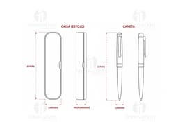 SET C 2 METAL PENS
