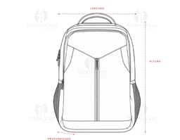 MOCHILA COURO SINTÉTICO