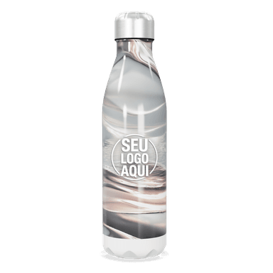 Garrafa Inox Design Marmorizado 750ml personalizado