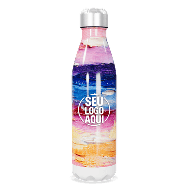 Garrafa Inox Estampa Colorida 750ml personalizado