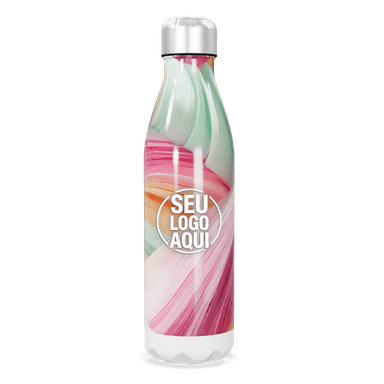 Garrafa Inox Estampa Colorida 750ml personalizado