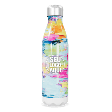 Garrafa Inox Estampa Colorida 750ml personalizado