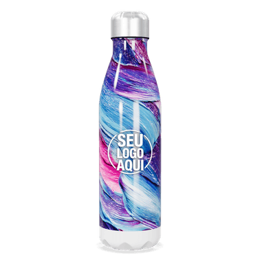 Garrafa Inox Estampa Colorida 750ml personalizado
