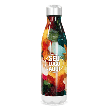 Garrafa Inox Estampa Colorida 750ml personalizado