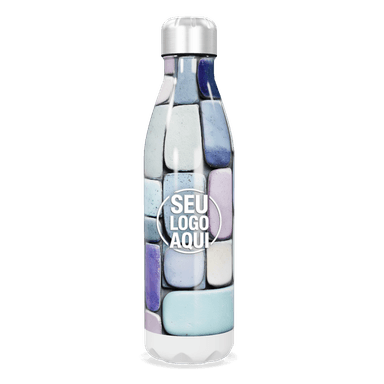 Garrafa Inox Estampada Colorida 750ml personalizado
