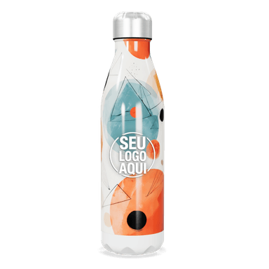 Garrafa Inox Estampada Colorida 750ml personalizado