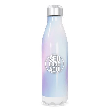 Garrafa Inox Gradiente Pastel 750ml personalizado