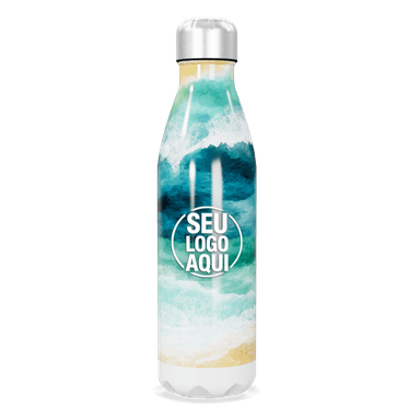 Garrafa Inox Estampa Oceano 750ml personalizado