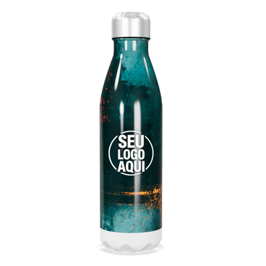 Garrafa Inox Estampa Colorida 750ml personalizado