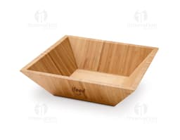 Saladeira de madeira para sua cozinha! Ideal para servir saladas frescas com estilo. Feita com material sustentável, é