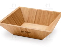 Saladeira de madeira para servir suas saladas com estilo e praticidade. Ideal para uso doméstico ou presentear alguém