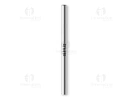 Canudo de metal prateado para escrita em notebook e papel. Ótima opção para presente ou brinde. Aproveite a durabilidade e