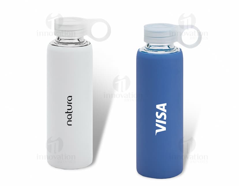 Toiletry bottle made of glass, containing lotion, perfume, and liquid. Transparent with a cap. Clean and hygienic, suitable for storing deodorant, shampoo, or hair spray. Can also be used for beverage or water. Reflective surface and clear label design. Ideal for health and body care products.
