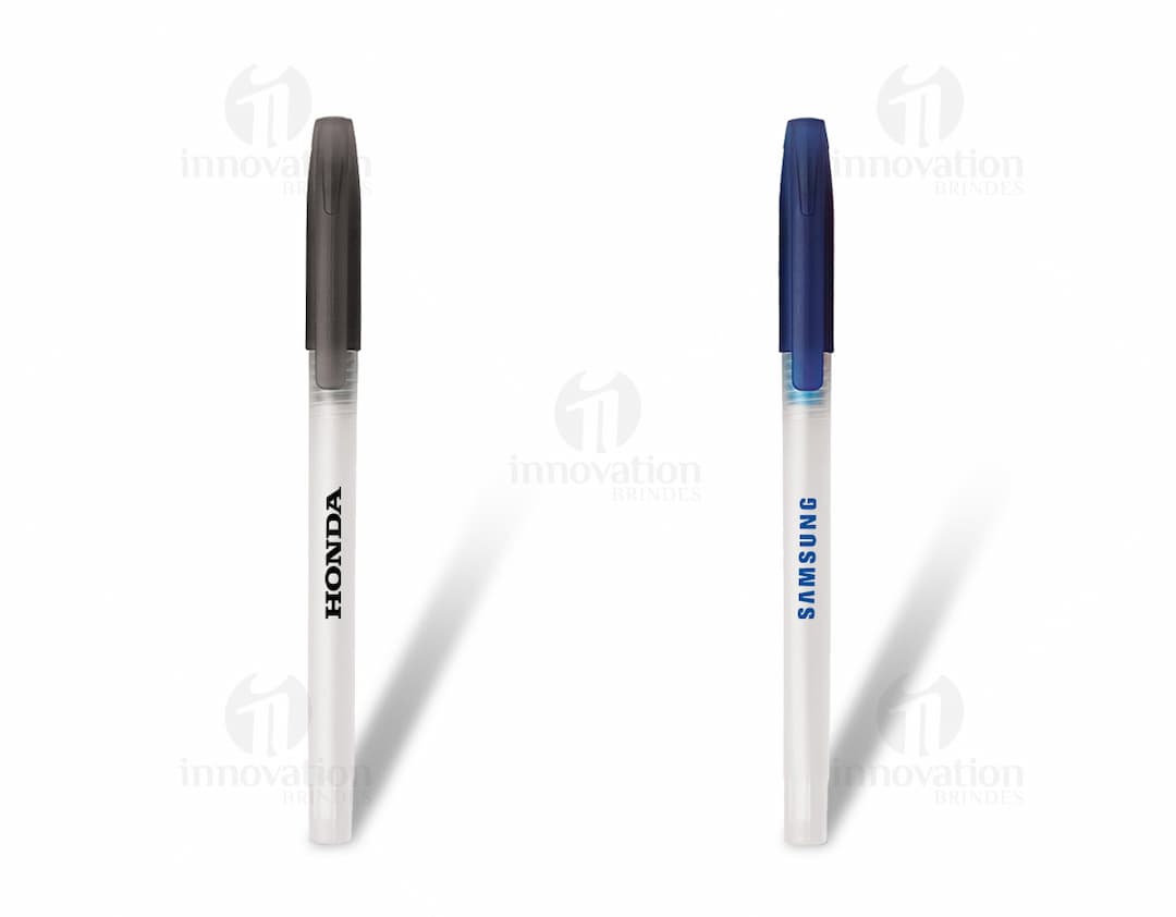 Caneta plástica esferográfica de carga seca: ideal para uso no escritório, na escola ou em casa. Design moderno, escrita suave e durabilidade. Adquira já a sua!