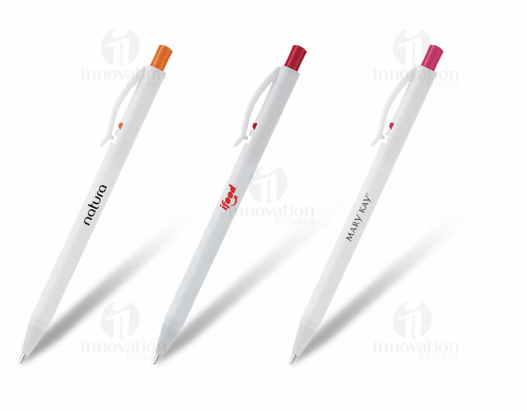 Caneta esferográfica de plástico com carga seca - Ferramenta essencial para escrita e desenho! Ideal para uso no escritório, na escola ou em casa. Feita em material resistente, garantindo durabilidade. Design moderno e confortável. Disponível em diversas cores. Adquira a sua agora e potencialize sua criatividade!